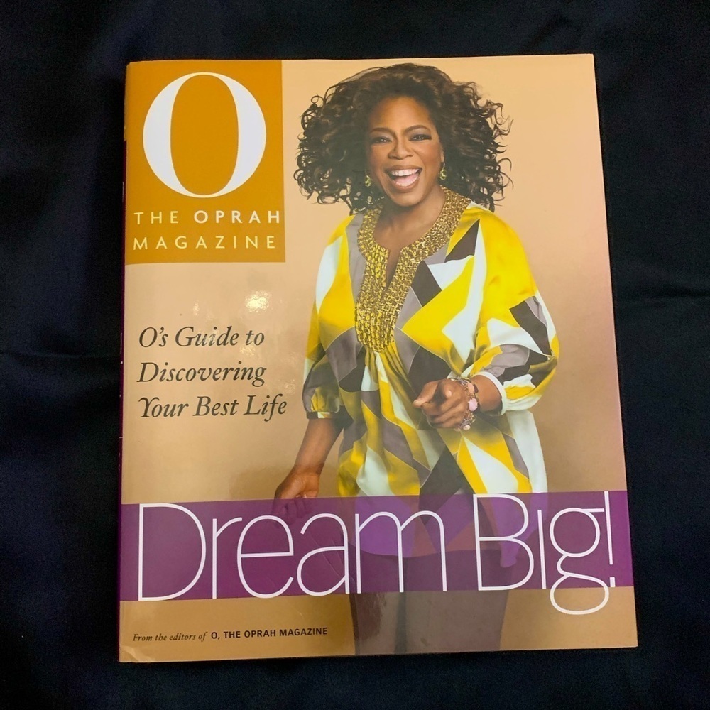 Nwot - Oprah Magazine Dream Big Book